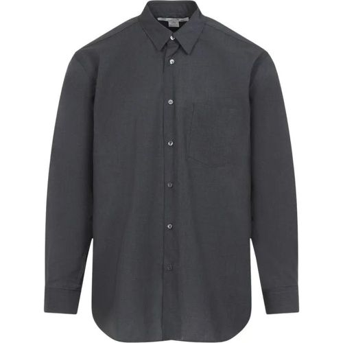 Grey Wool Shirt - Größe L - Comme des Garcons - Modalova