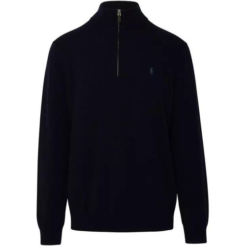 Blue Wool Sweater - Größe L - blue - Polo Ralph Lauren - Modalova