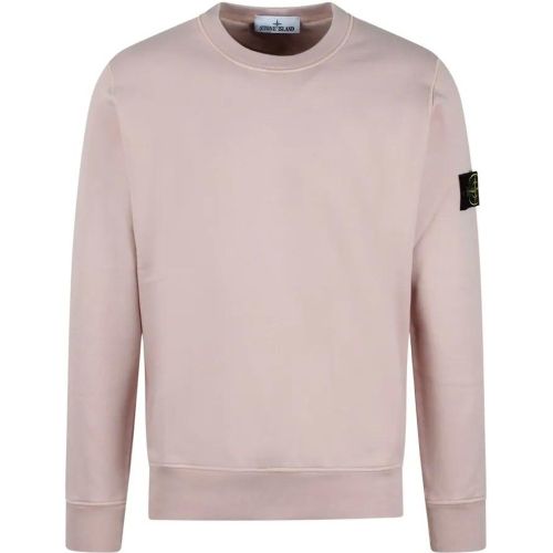 Logo Crewneck Sweatshirt - Größe L - Stone Island - Modalova