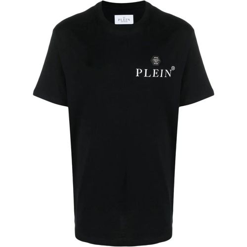 Logo-Plaque Cotton T-Shirt - Größe L - Philipp Plein - Modalova