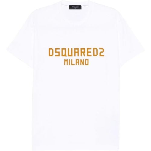 T-shirts and Polos White - Größe L - Dsquared2 - Modalova