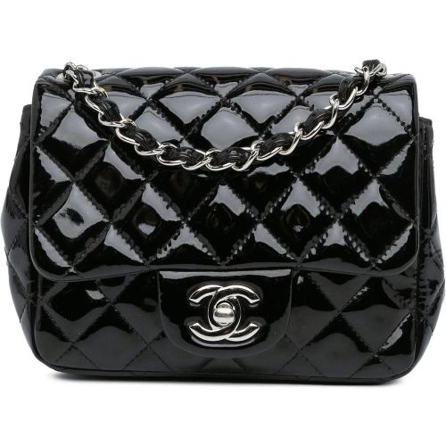 Hobo Bags - Mini Square Classic Patent Single Flap - Gr. unisize - in - für Damen - Chanel - Modalova