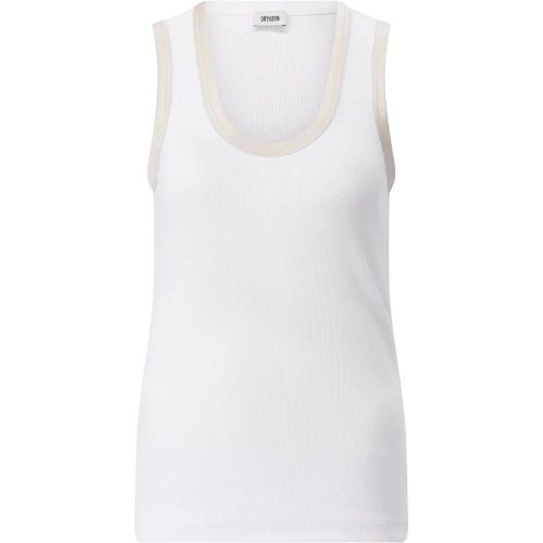 Ärmelloses Top mit Satin-Details - Größe 34 - Fabiana Filippi - Modalova