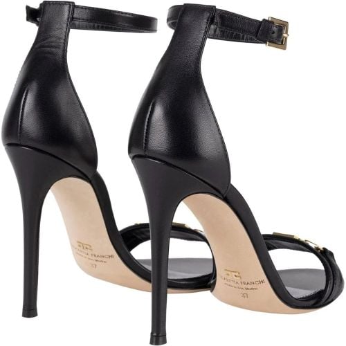 Sandalen - Sandals Black - Gr. 37 (EU) - in - für Damen - Elisabetta Franchi - Modalova