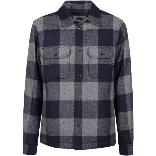 Alaskan Wool Check Overshirt - Größe S - Woolrich - Modalova