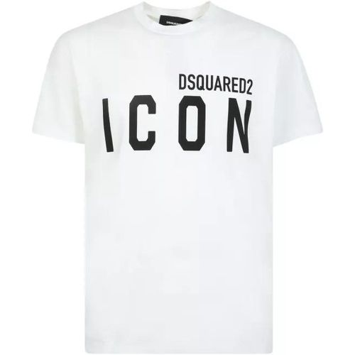 White Icon T-Shirt - Größe S - weiß - Dsquared2 - Modalova