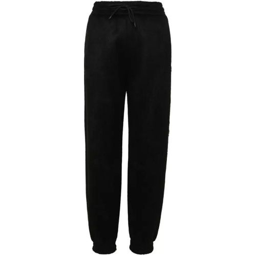 Black Acrylic Blend Pants - Größe M - black - MSGM - Modalova
