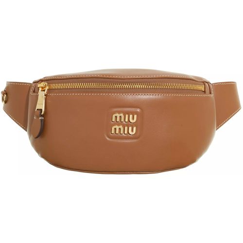 Crossbody Bags - Cruise Shoulder Leather Belt Bag - Gr. unisize - in - für Damen - Miu Miu - Modalova