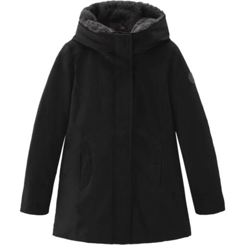 Coats Black - Größe S - Woolrich - Modalova