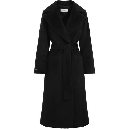 Alpaca Belted Coat - Größe 38 - PESERICO - Modalova