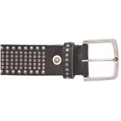 Gürtel - 40 mm Leder-Nietengürtel Q.6668 Ned - Gr. 85 - in - für Damen - B.Belt - Modalova