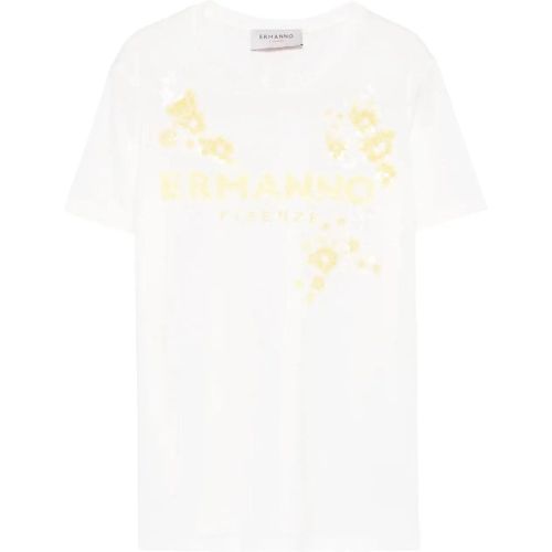 T-Shirts And Polos - Größe 40 - Ermanno Firenze - Modalova