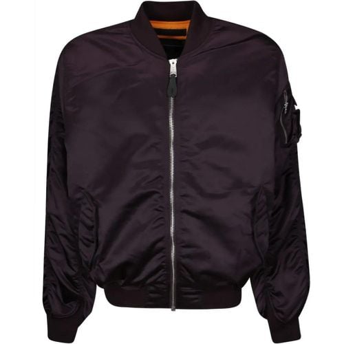 Bomber Jacket With Zip Front Closure - Größe L - alpha industries - Modalova