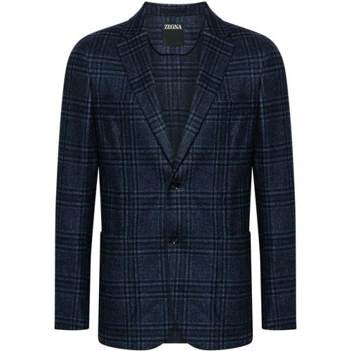 Wool Jacket - Größe 50 - Zegna - Modalova