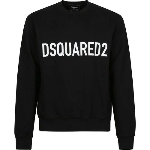 Cool Fit Sweatshirt Black - Größe L - Dsquared2 - Modalova