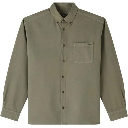 Shirt khaki - Größe L - A.P.C. - Modalova