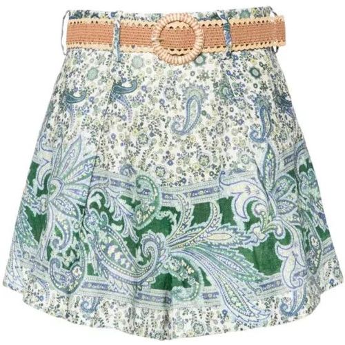 Ottie Tuck Linen Shorts - Größe 1 - Zimmermann - Modalova