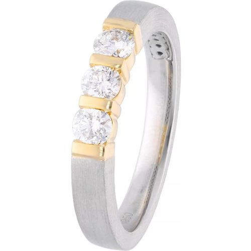 Ring - Ring with 3 diamonds zus. 0.40ct - Gr. 50 - in Mehrfarbig - für Damen - VOLARE - Modalova