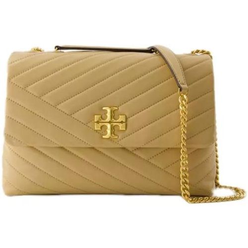Shopper - Kira Chevron Convertible Bag - Leather - Desert Du - Gr. unisize - in - für Damen - TORY BURCH - Modalova