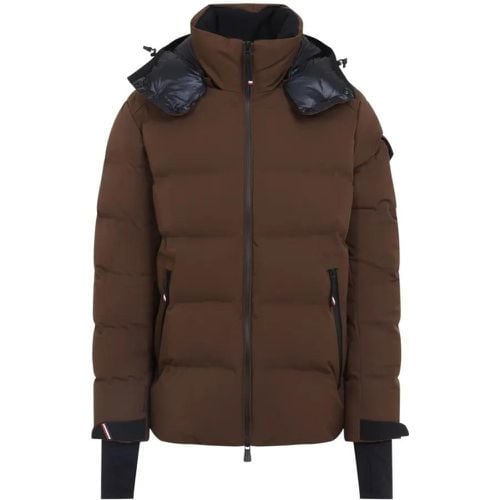 Brown Montgetech Short Down Jacket - Größe 2 - Moncler - Modalova