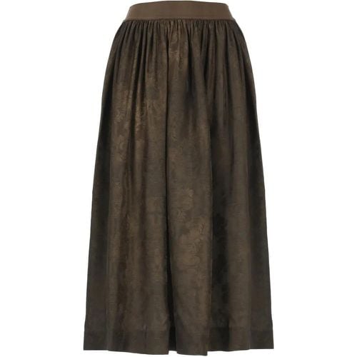 Brown Skirt - Größe L - Uma Wang - Modalova