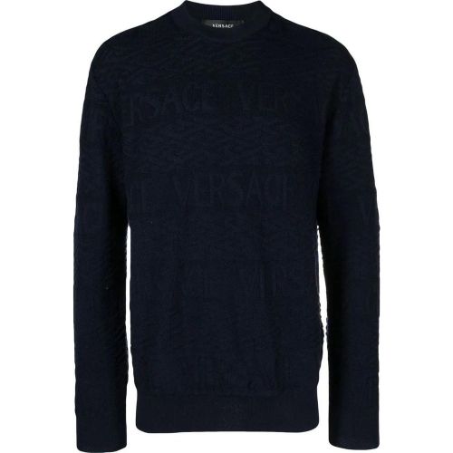 Sweaters Blue - Größe 52 - Versace - Modalova