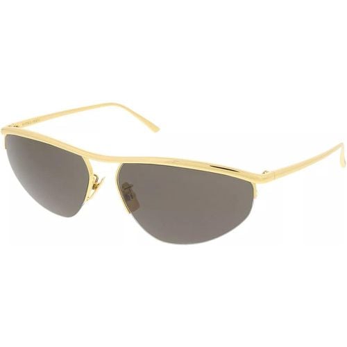 Sonnenbrillen - BV1091S-001 63 Sunglass UNISEX METAL - Gr. unisize - in - für Damen - Bottega Veneta - Modalova