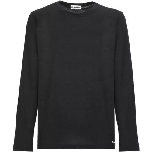 Cotton T-Shirt - Größe XL - black - Jil Sander - Modalova