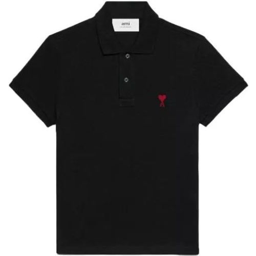 Polo Shirt - Größe S - black - AMI Paris - Modalova
