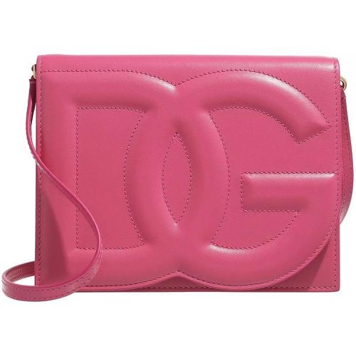 Crossbody Bags - Vitello Liscio - Gr. unisize - in Rosa - für Damen - Dolce&Gabbana - Modalova