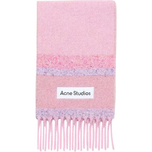 Tücher & Schals - Alpaca Scarf with Striped Motif - Gr. unisize - in Gold - für Damen - Acne Studios - Modalova