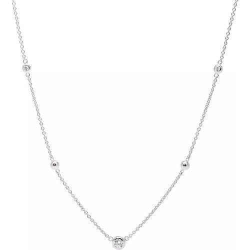 Halskette - Elliott Glitz Necklace Sterling - Gr. unisize - in Silber - für Damen - Fossil - Modalova