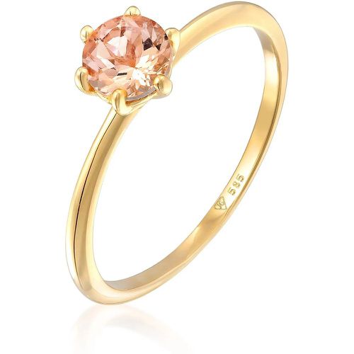 Ringe - Ring Morganit Solitär Verlobungsring 585 Gelbgold - Gr. 52 MM - in - für Damen - Elli - Modalova