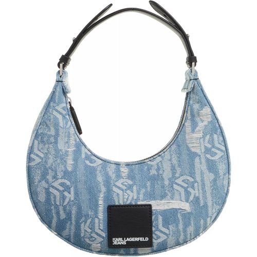 Hobo Bag - Dnm Jacquard Sm Halfmoon Shb - Gr. unisize - in - für Damen - Karl Lagerfeld Jeans - Modalova