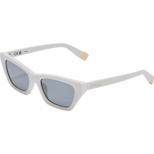 Sonnenbrille - WD00098 SUNGLASSES SFU777 - Gr. unisize - in Weiß - für Damen - Furla - Modalova