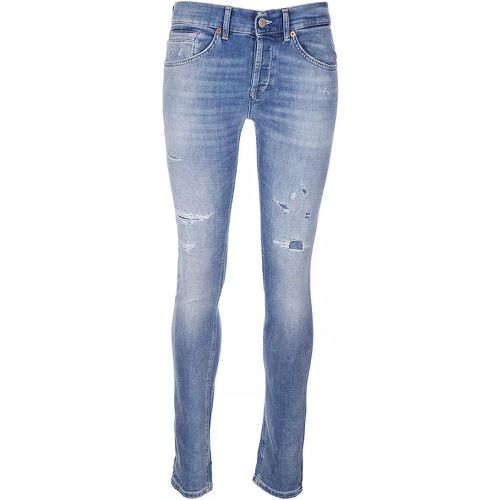 Pantalone George - Größe 32 INCH - blau - Dondup - Modalova