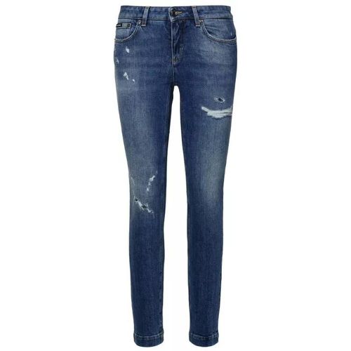 Blue Jeans Skinny - Größe 38 - green - Dolce&Gabbana - Modalova