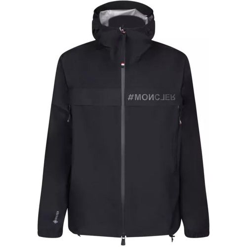 Nylon Jacket - Größe 4 - black - Moncler - Modalova