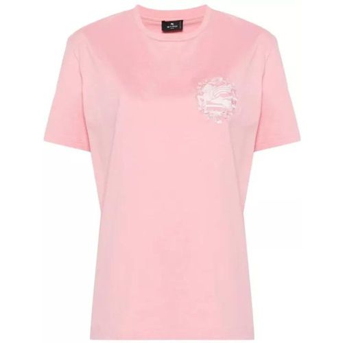 Pink Pegaso T-Shirt - Größe L - pink - ETRO - Modalova