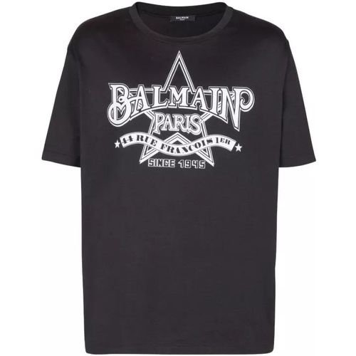 Black Star T-Shirt - Größe XL - black - Balmain - Modalova