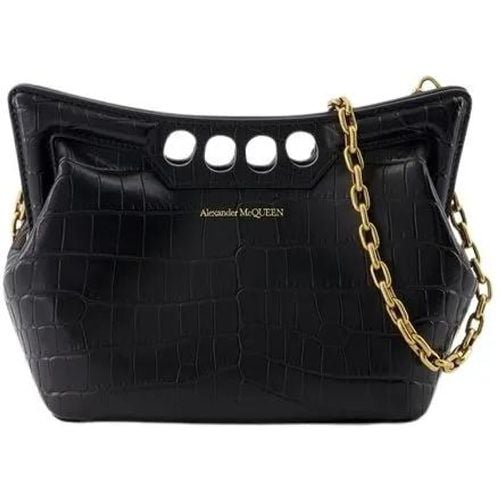 Shopper - Peak Bag - Synthetic Leather - Black - Gr. unisize - in - für Damen - alexander mcqueen - Modalova