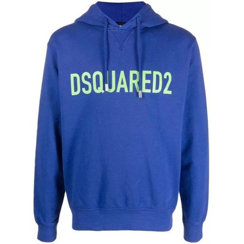 Logo-Print Cotton Hoodie - Größe L - Dsquared2 - Modalova