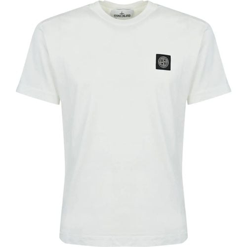 T-shirts And Polos White - Größe M - Stone Island - Modalova