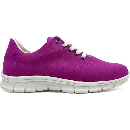 Low-Top Sneaker - ® Cottonrunner fuchsia vegan aus Biobaumwo - Gr. 37 (EU) - in - für Damen - thies - Modalova