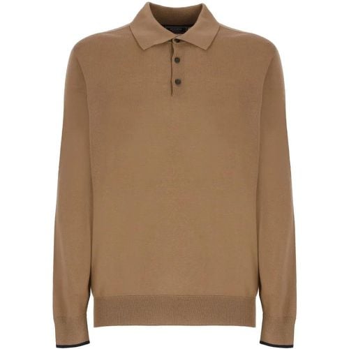 Virgin Wool Polo Shirt - Größe 48 - PESERICO - Modalova