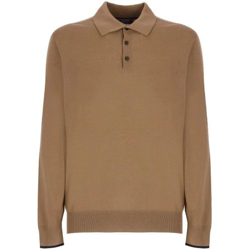 Virgin Wool Polo Shirt - Größe 52 - PESERICO - Modalova