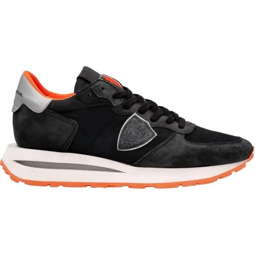 Low-Top Sneaker - Tropez Haute Neon Noir Orange - Gr. 42 (EU) - in - für Damen - Philippe Model - Modalova