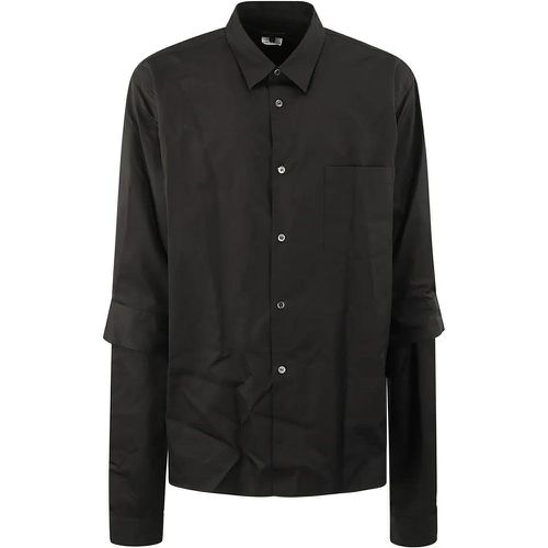 Double Sleeve Button Shirt - Größe M - Comme des Garcons - Modalova