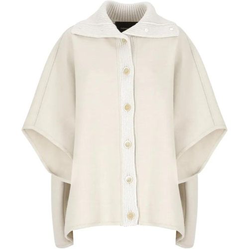 Ivory Wool Cape - Größe S - Fabiana Filippi - Modalova