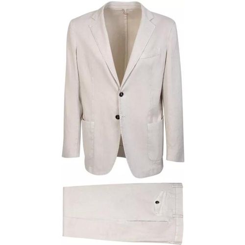 White Linen Suit - Größe 50 - white - Dell'oglio - Modalova